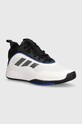 adidas Performance obuwie do koszykówki OwnTheGame 3.0 syntetyczny biały IH5848