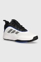 Basketbalové boty adidas Performance OwnTheGame 3.0 textilní bílá IH5848