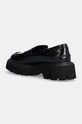 Взуття Шкіряні мокасини MSGM 3740MS153.513.99 чорний