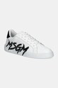MSGM sneakers din piele mic de statură alb 3740MS506.924.01