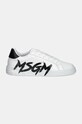 MSGM sneakers din piele 3740MS506.924.01 alb AW24