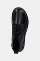 Birkenstock ghete de piele Highwood Lace Mid negru 1028223
