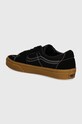 Obuv Semišové tenisky Vans SK8-Low VN0009QRCJJ1 čierna