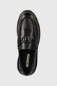 Karl Lagerfeld mokasyny skórzane GRANBY czarny KL22314.00X