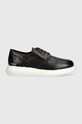 Δερμάτινα κλειστά παπούτσια Karl Lagerfeld GRANBY KL22330.000 μαύρο AW24