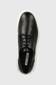 Δερμάτινα κλειστά παπούτσια Karl Lagerfeld GRANBY μαύρο KL22330.000