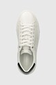 Karl Lagerfeld sneakersy skórzane MAXI KUP biały KL52221.011