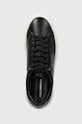 Δερμάτινα αθλητικά παπούτσια Karl Lagerfeld MAXI KUP μαύρο KL52221P.000