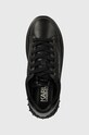 Δερμάτινα αθλητικά παπούτσια Karl Lagerfeld KAPRI MENS μαύρο KL52574A.00X