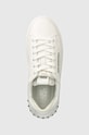 Kožené tenisky Karl Lagerfeld KAPRI MENS bílá KL52574A.01W