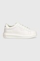 Δερμάτινα αθλητικά παπούτσια Karl Lagerfeld KAPRI MENS KL52584.011 λευκό AW24