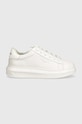 Δερμάτινα αθλητικά παπούτσια Karl Lagerfeld KAPRI MENS KL52584.011 λευκό AW24