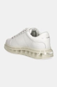 Scarpe Karl Lagerfeld sneakers in pelle KAPRI KUSHION KL52626.01W bianco