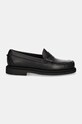 Шкіряні мокасини Karl Lagerfeld STEP KL12530S.000 чорний AW24