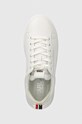 Kožené tenisky Karl Lagerfeld KAPRI MENS bílá KL52514A.011