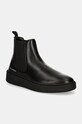 Karl Lagerfeld ghete chelsea de piele FLINT KL53340A.000 negru AW25