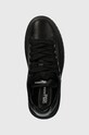 Karl Lagerfeld Jeans sneakersy skórzane KLJ KUP czarny KLJ54820.00X