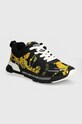 Кросівки Versace Jeans Couture Dynamic синтетичний чорний 77YA3SA1.ZS654.G89
