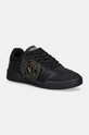 Tenisky Versace Jeans Couture Brooklyn imitace kůže černá 77YA3SD1.ZP347.G89