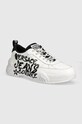 Kožené tenisky Versace Jeans Couture Stargaze nízký bílá 77YA3SF1.ZP328.003