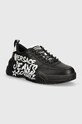 Kožené tenisky Versace Jeans Couture Stargaze nízký černá 77YA3SF1.ZP328.899