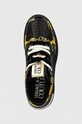 Versace Jeans Couture sneakersy skórzane Starlight czarny 77YA3SJ4.ZP353.G89