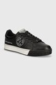 Tenisky Versace Jeans Couture Court 88 přírodní kůže černá 77YA3SK1.ZP333.899