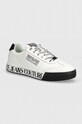 Versace Jeans Couture bőr sportcipő Court 88 nappa bőr fehér 77YA3SK6.ZP335.003