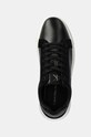 Кожени маратонки Calvin Klein Jeans CHUNKY CUPSOLE AUTHENTIC черен YM0YM01123