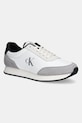 Calvin Klein Jeans sportcipő RETRO RUNNER ICONIC SNK velúr bőr fehér YM0YM01119