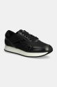 Αθλητικά Calvin Klein Jeans RETRO RUNNER MULTILAYER συνθετικό μαύρο YM0YM01117