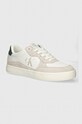 Кросівки Calvin Klein Jeans CLASSIC CUPSOLE ICONIC NYLON замша білий YM0YM01100