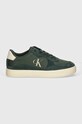 Sneakers boty Calvin Klein Jeans CLASSIC CUPSOLE ICONIC NYLON YM0YM01100 zelená AW24
