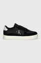 Calvin Klein Jeans sneakersy CLASSIC CUPSOLE ICONIC NYLON YM0YM01100 czarny AW24