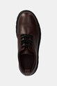 Calvin Klein Jeans bőr félcipő LUGGED DERBY SHOE LTH burgundia YM0YM01085