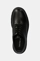 Calvin Klein Jeans pantofi de piele LUGGED DERBY SHOE LTH negru YM0YM01085