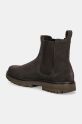 Обувки Кожени боти челси Calvin Klein Jeans EVA BOOT MID CHELSEA ICONIC DR YM0YM01080 кафяв