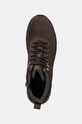 Шкіряні черевики Calvin Klein Jeans HYBRID WP BOOT LACEUP REBELLIOUS коричневий YM0YM01077