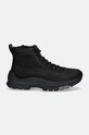 Шкіряні черевики Calvin Klein Jeans HYBRID WP BOOT LACEUP REBELLIOUS YM0YM01077 чорний NC24