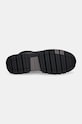 Kožené členkové topánky Calvin Klein Jeans HYBRID WP BOOT LACEUP REBELLIOUS YM0YM01077 čierna