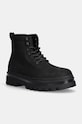 Calvin Klein Jeans pantofi din nubuc LUGGED LACEUP BOOT OXF HIKING NB casual negru YM0YM01076