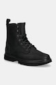 Topánky Calvin Klein Jeans EVA BOOT MID LACEUP REBELLIOUS nezateplené čierna YM0YM01071