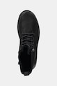 Topánky Calvin Klein Jeans EVA BOOT MID LACEUP REBELLIOUS čierna YM0YM01071