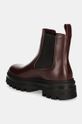 Obuv Kožené topánky chelsea Calvin Klein Jeans LUGGED CHELSEA BOOT LTH YM0YM01069 burgundské