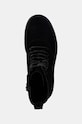 Μπότες πεζοπορίας από σουέτ Calvin Klein Jeans LUGGED LACE ZIP BOOT OXF HR SU μαύρο YM0YM01068