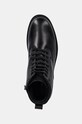 Tommy Hilfiger buty skórzane FLEX HILFIGER WARM CHECK LTH Z B czarny FM0FM05101