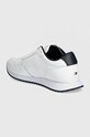 Cipők Tommy Hilfiger bőr sportcipő RUNNER EVO LTH MIX ESS FM0FM05121 fehér