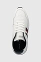Tommy Hilfiger bőr sportcipő RUNNER EVO LTH MIX ESS fehér FM0FM05121