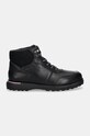 Шкіряні черевики Tommy Hilfiger CORPORATE WARM OUTDOOR LTH BOOT FM0FM05148 чорний NC24
