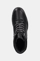 Kožne cipele Tommy Hilfiger CORPORATE WARM OUTDOOR LTH BOOT crna FM0FM05148